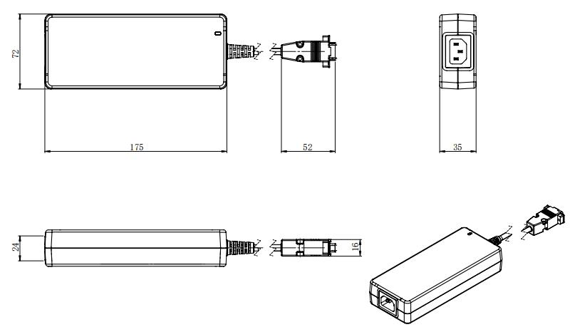 FL-1050-SLM-Seed System (Dimension)