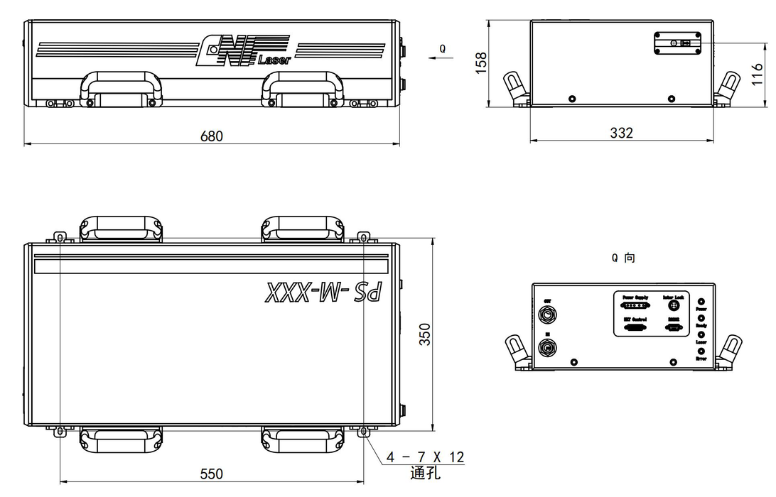 PS-M-295 Laser Head