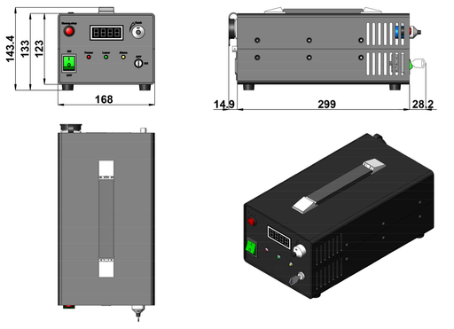 MGL-DP-522-B Laser Head