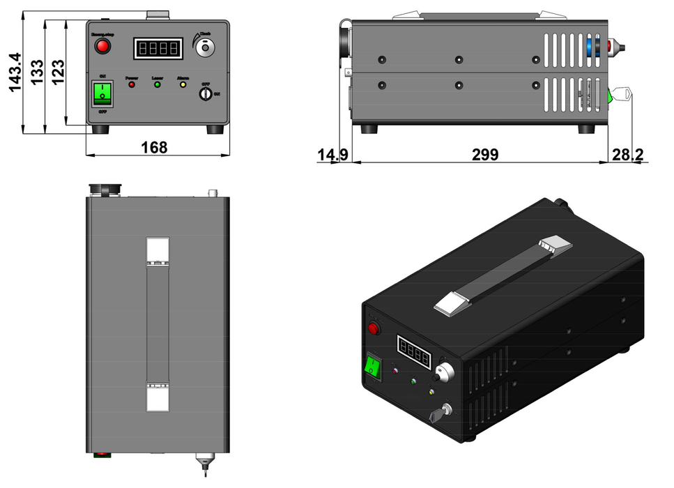 MGL-DP-522-B Laser Head
