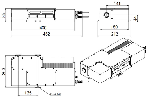 AO-X-1064 Laser Head