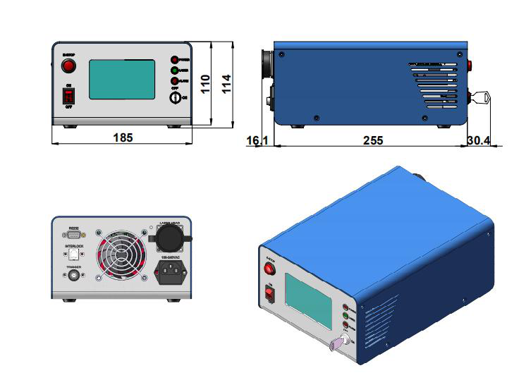 MLL-V-671 Power Supply (PSU-W-LED)