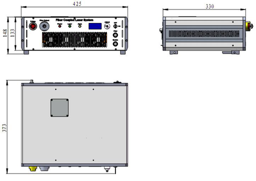 FC-W-880H High Power Fiber Coupled System