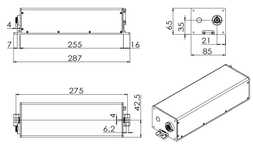 DPS-1064-B Laser Head