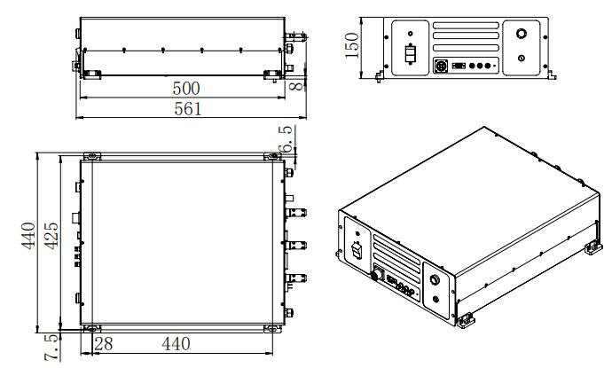 EO-1064-PS Laser Head