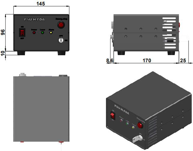 MDL-SN-808 Power Supply (PSU-H-FDA)