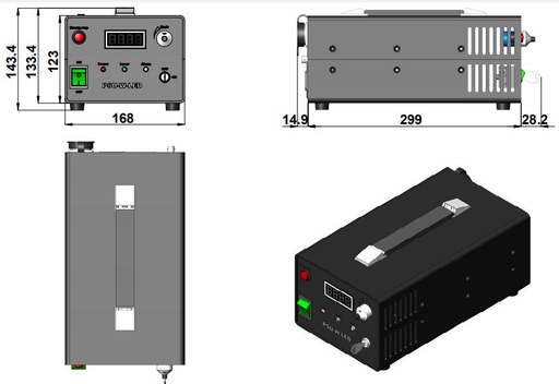 MLL-T-1064 Laser Head