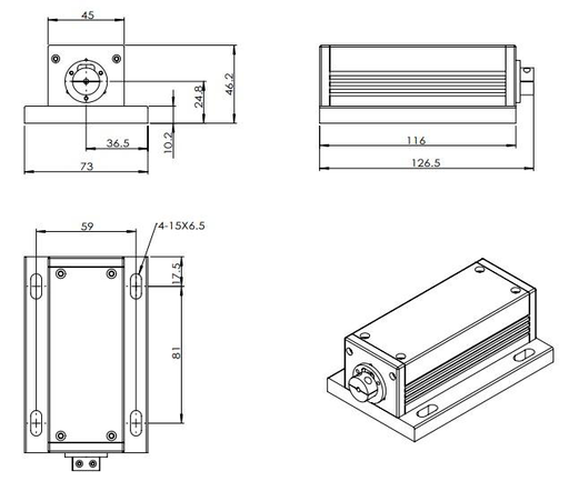 MLL-III-785-SM Laser Head