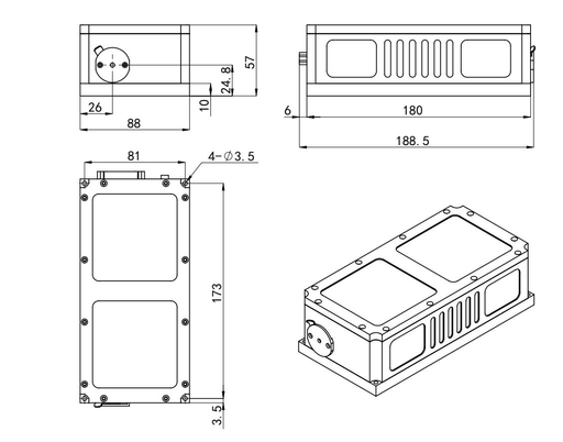 MRL-III-671-AOM Laser Head