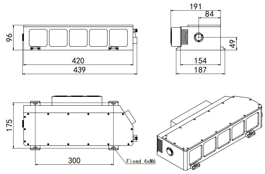 AO-V-1047 Laser Head