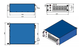 FL-1018-CW Fiber Laser (side view)