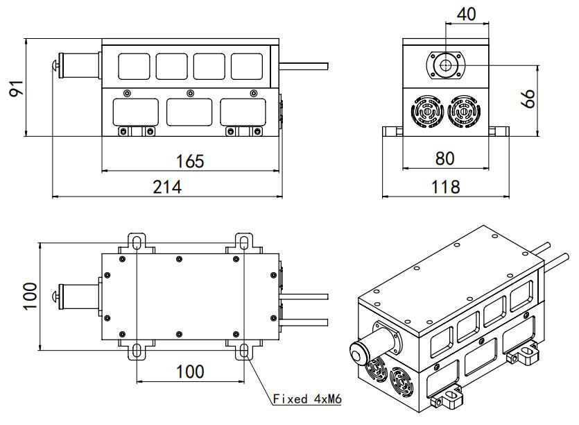 MIL-N-1645 Laser Head