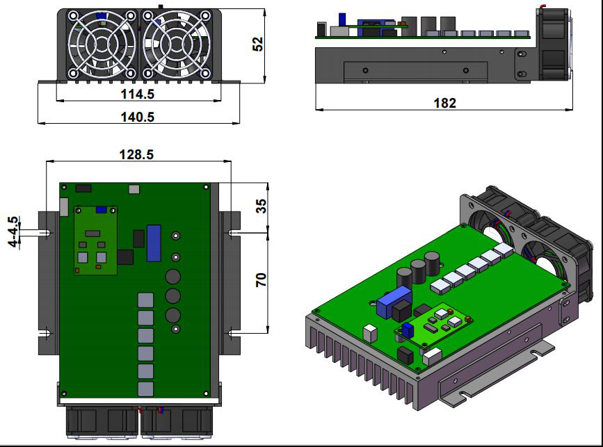 MGL-N-543 Driver (PSU-H-OEM)
