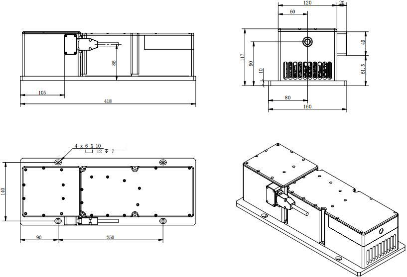 MBL-W-473 Laser Head (MBL-W-473A-HQ)
