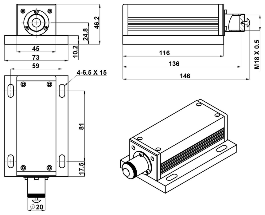 Power Supply (PSU-III-FDA)