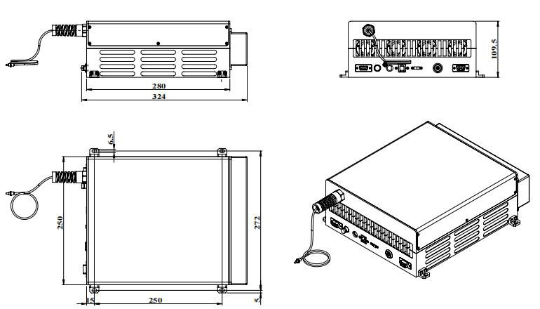 FL-1030-Pico Power Supply (100-240VAC) optional