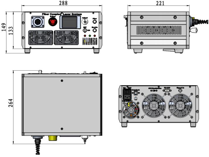 FC-W-444C Laser