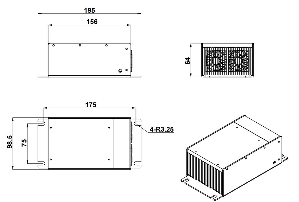 MPL-S-1064-LP Laser Head