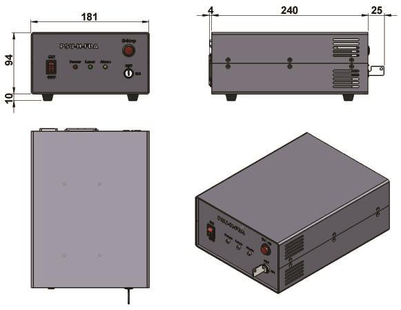 MSL-FN-556-AOM Power Supply (PSU-H-FDA-AOM)
