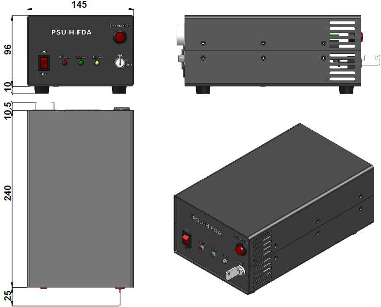 MGL-N-558 Power Supply (PSU-H-FDA)