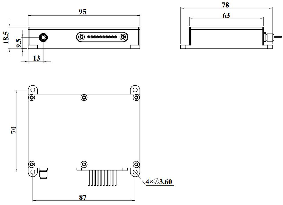 YL-I-638/525 Laser Head