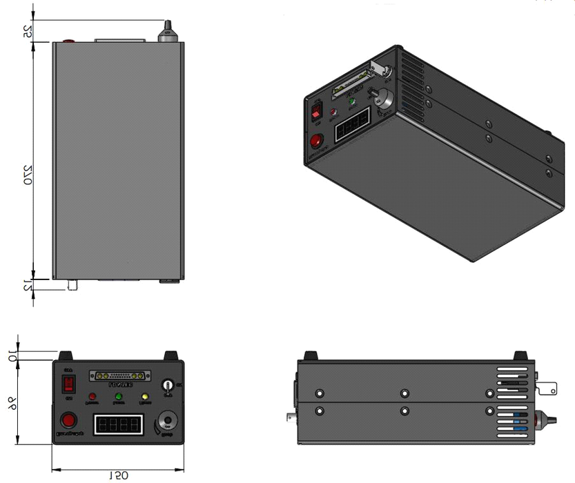 XD-637-HS (With Heat Sink)