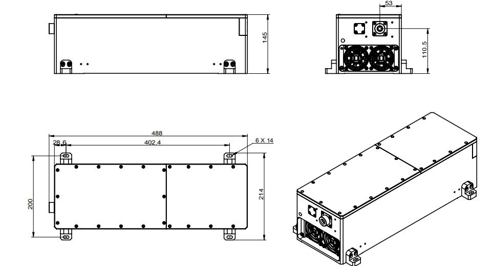 AO-T-1064 Laser Head