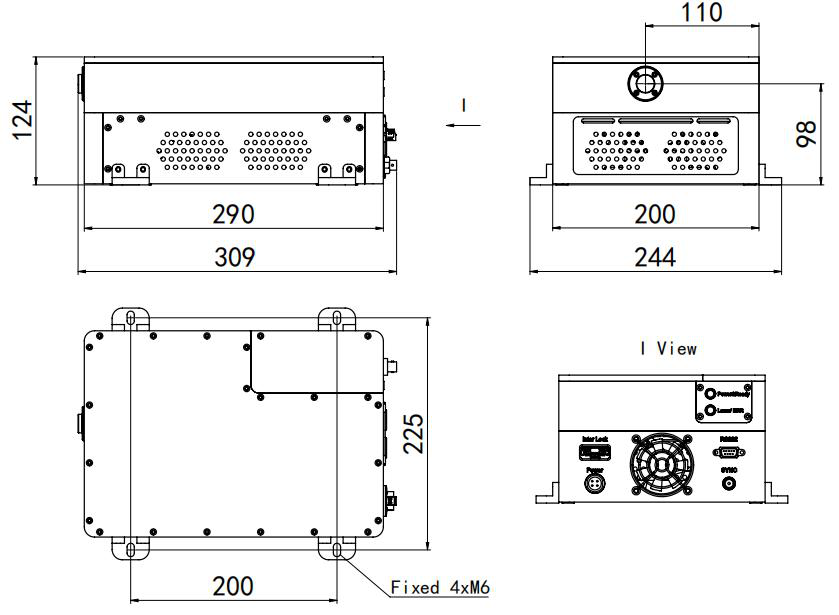 FS-H-1030A Laser Head