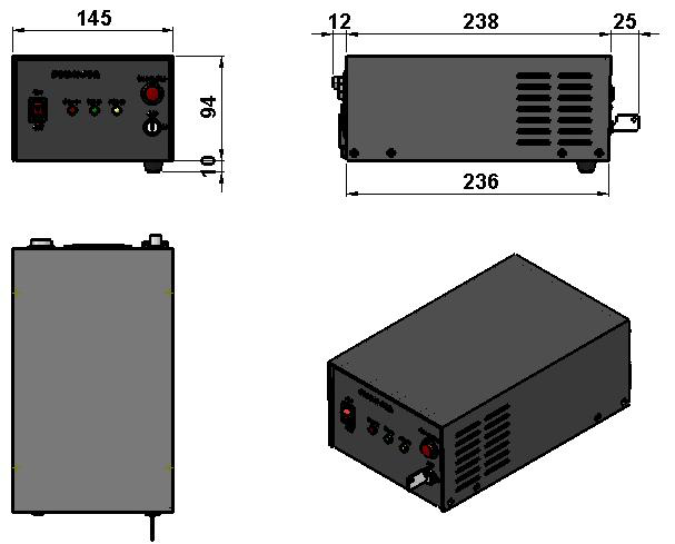 MLL-F-460 Power Supply (PSU-H-FDA)