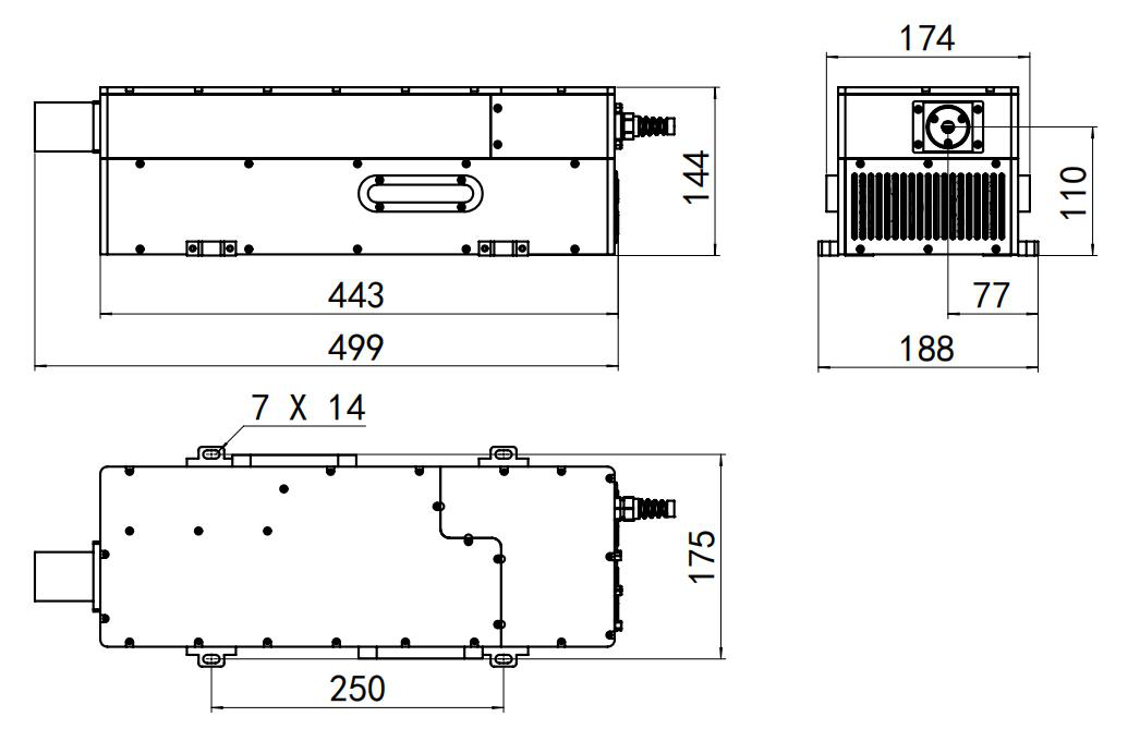 EO-XS-2600-4410 Laser Head