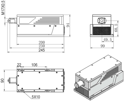 MDL-N-1530 Laser Head