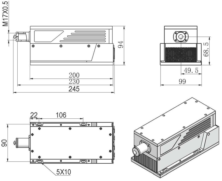 MDL-N-1530 Laser Head