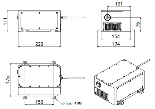 EO-LS-1064 Laser Head