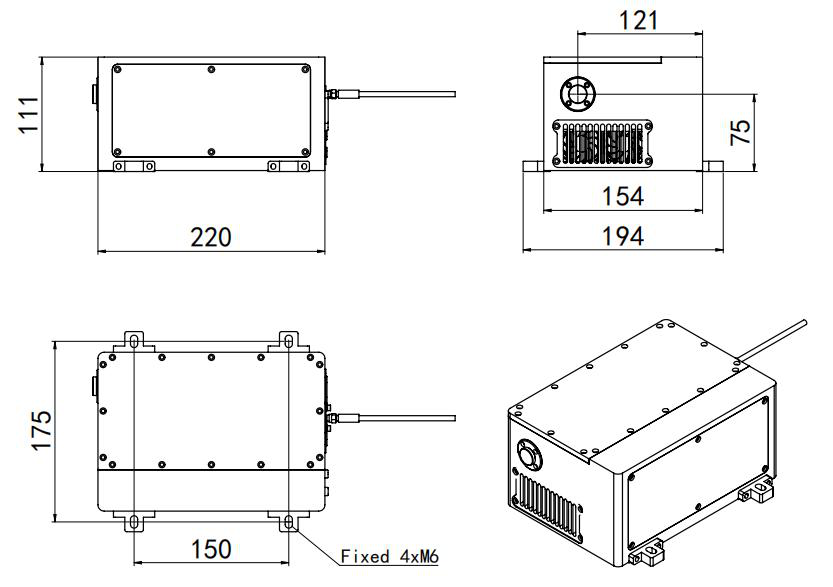 EO-LS-1064 Laser Head