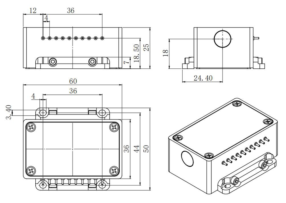 EO-1064-P Laser Head