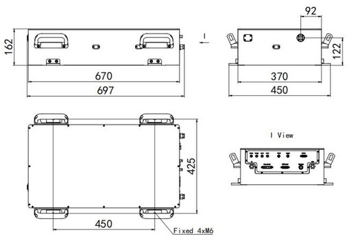 PS-FG-515A Laser Head (Driver Integrated)