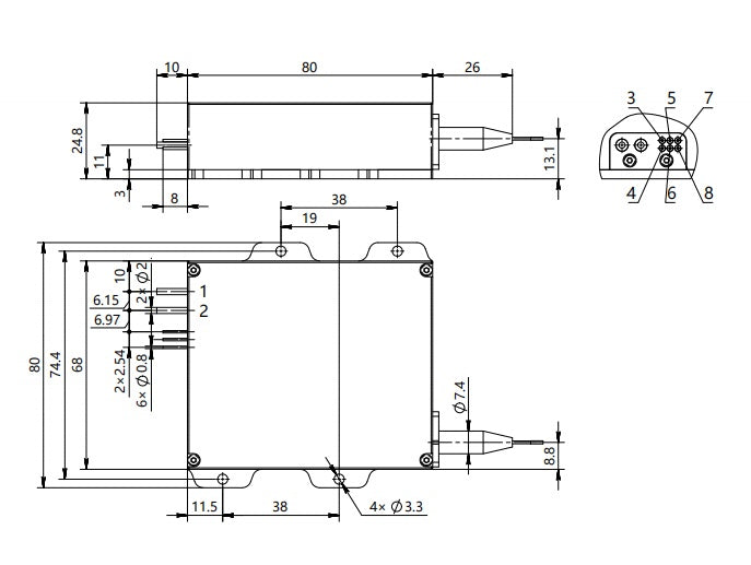 Package Dimensions (mm)