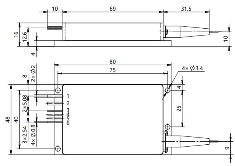 Package Dimensions (mm)