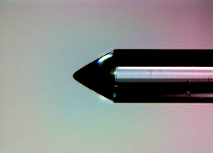 Conical Lensed Optical Fibers