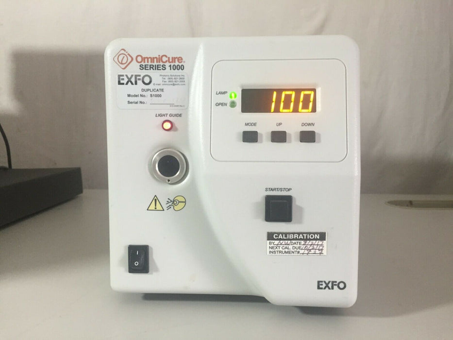 EXFO Omnicure Series 1000 S1000-IB UV Light Source